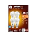 GE Relax LED Light Bulbs, 40 Watt, Soft White, A19 (4 Pack)
