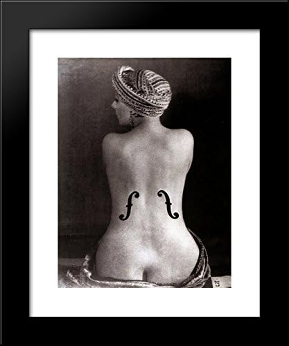 Ingre's Violin 20x24 Framed Art Print by Ray, Man