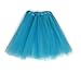 Rush Dance Women's Costume Ballet Warrior Dash Run Tutu (Adult, Turquoise)