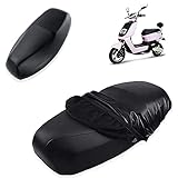 Ampia Gamma di Applicazioni-Coprisedile per Moto in Pelle Impermeabile è Compatibile con la Maggior parte Delle e-bike, Ccooter, ecc.Adatto per le Stagioni Primaverili, estive, Autunnali e invernali.Il Coprisedile per Bicicletta 3D Morbido ed Ergonomico Assorbe le Vibrazioni e ti Offre un Comodo e Piacevole Esperienza di Guida.