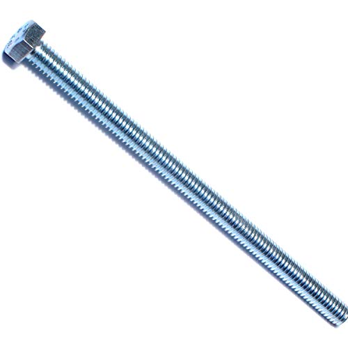 Image of Hard to Find Fastener Tap Hex Bolts, Durable Corrosion-Resistant Steel Hex Head Bolt for Home Improvement, DIY, Construction, 5 /16-18 x 5-1 /2, Pack of 25
