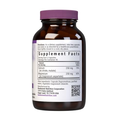 Bluebonnet Calcium Magnesium Capsules