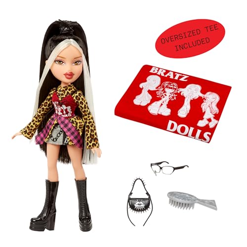 bratz stylin39 jade fashion doll with customizable t-shirt for you and accessories