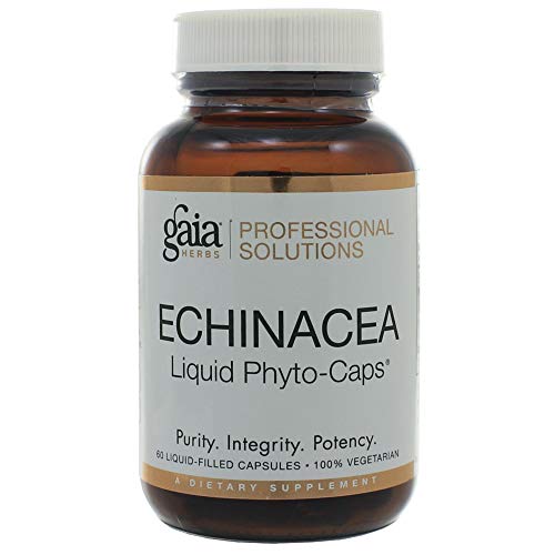 Gaia Herbs Professional Solutions Echinacea (Liquid Phyto-Cap) 60 Lvcaps #TOP18