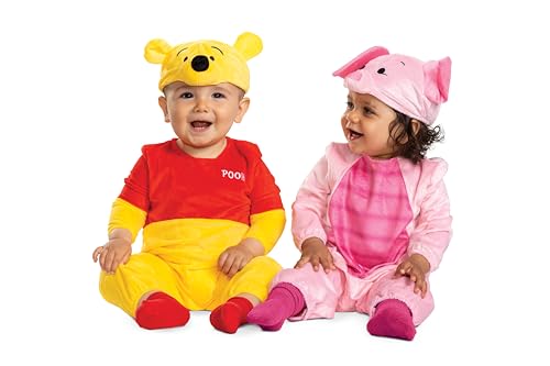 Disguise Winnie the Pooh Piglet Fancy Dress for Infants and Toddlers Officially Licensed - Image 4