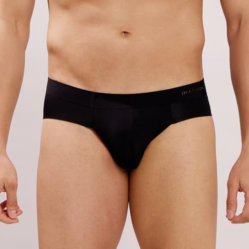 Image of Men's Ultra Soft Seamless Underwear M109 - Modal Spandex Comfort Brief, Quick Dry, Sweat Proof, Flexible Fit