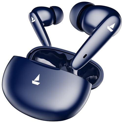 Image of boAt Airdopes 161 Pro in Ear Earbuds(Celestial Blue)