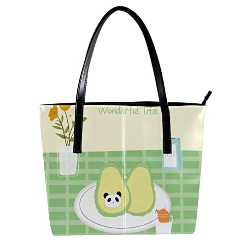 Sac cabas souris pour femme, le sac épaule idéal pour les cours, le bureau et les sorties