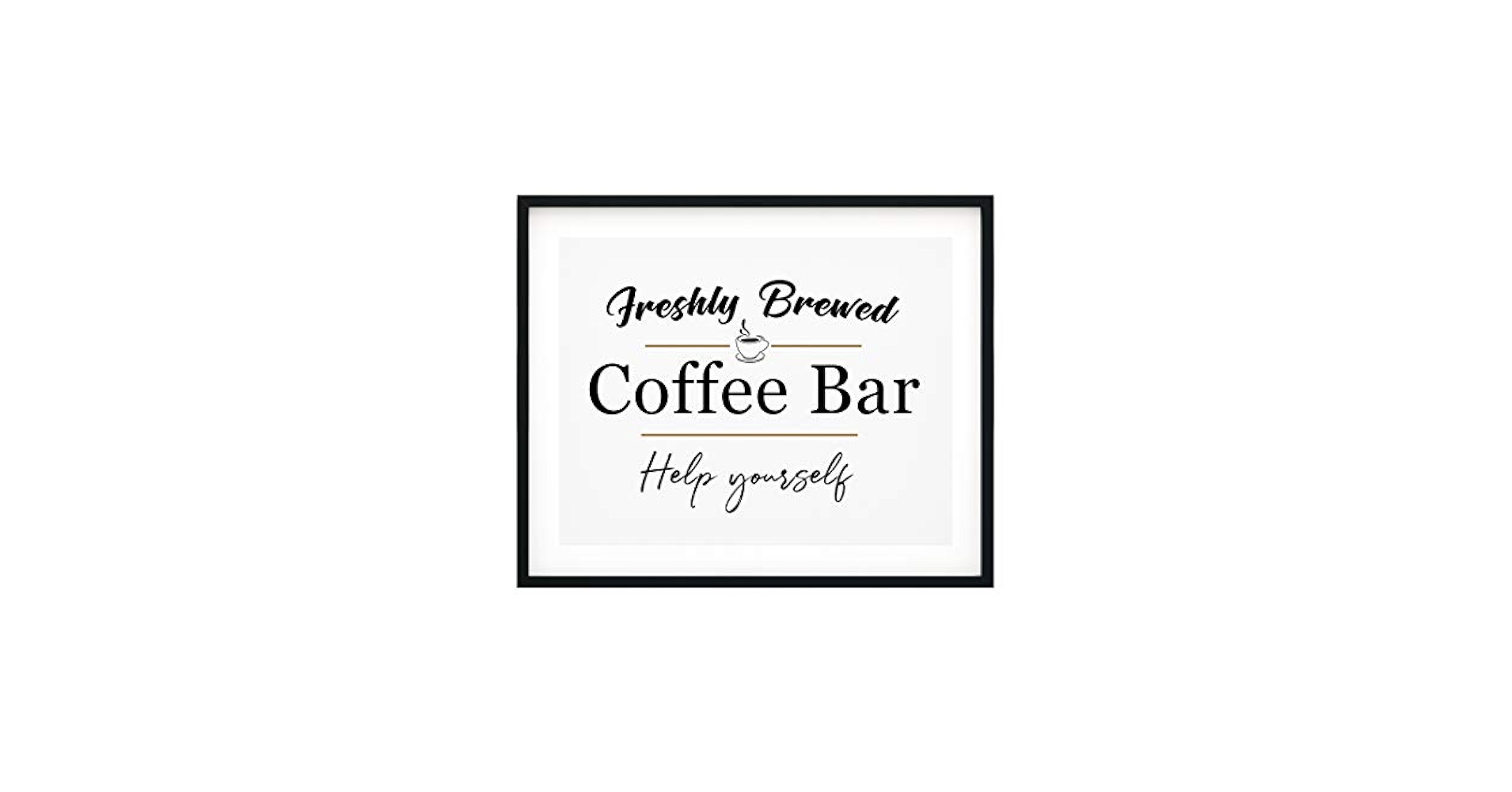 Amazon.com: Designs ByLITA Freshly Brewed Coffee Bar Help Yourself 5 x 7 UNFRAMED Print Coffee Bar Decor Wall Art: Posters & Prints amazon-com-designs-bylita-freshly-brewed-coffee-bar-help-yourself-5-x-7-unframed-print-coffee-bar-decor-wall-art-posters-prints
