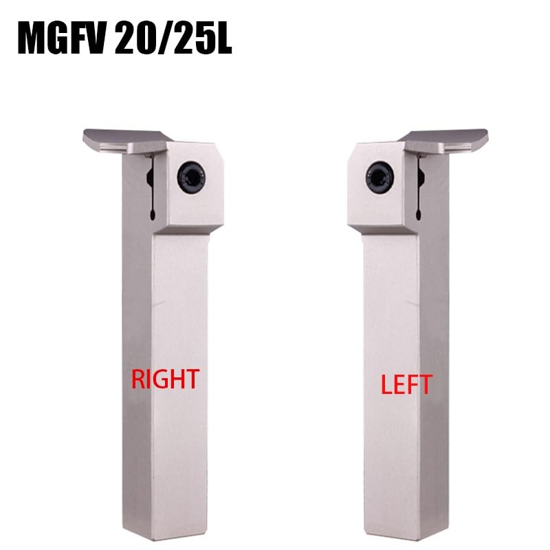 1pc MGFV325L15 MGFV320L15 MGFV CNC 7-Shaped Lathe Cutting Tool Bar White Slotting with Circular Face Grooving Turning Tool Holder(MGFV420L15 160-400)