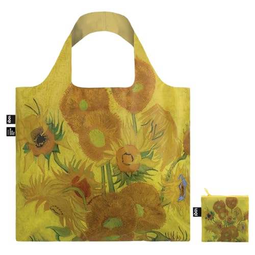 LOQI Bolsa de tela unisex para museo, amarillo, 50 x 42 cm