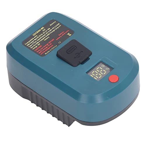 Outil de conversion de batterie 18V à écran LED et charge rapide USB Type C - 6