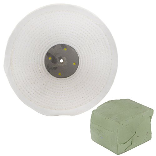 White Close Stitched Polishing Buffing Mop 10