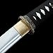 Auway Hand Forge Short Japanese Katana Samurai Sword Carbon Steel Sharp Blade Wooden Sheath
