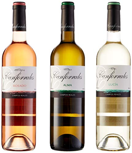Canforrales Pack de Vino "Frescos" - 3 botellas x 750 ml - Total: 2250 ml
