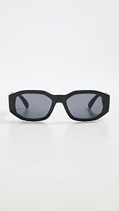 Amazon.com: Versace VE 4361 GB1/87 Black Plastic Geometric  display picture 1