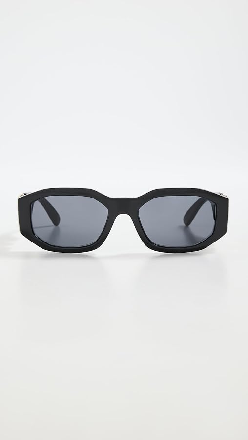 Amazon.com: Versace VE 4361 GB1/87 Black Plastic Geometric 