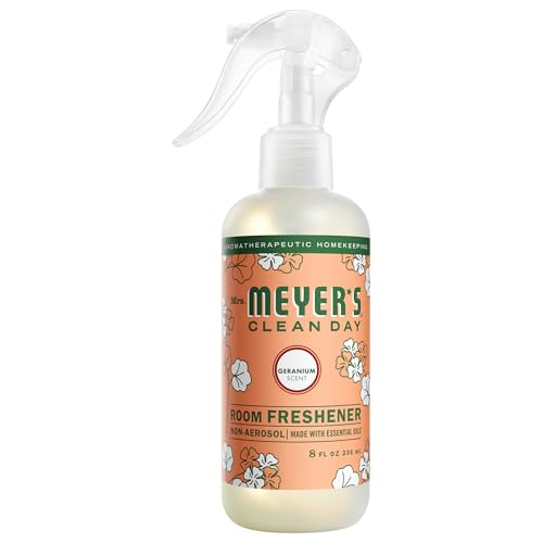 MRS. MEYER'S CLEAN DAY Room Spray, Geranium Scent, 8 Fl Oz Bottle