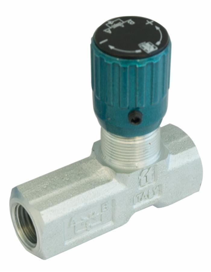 Ama - Regolatore di Flusso unidirezionale 3/8", 350 Bar, 30 Litri