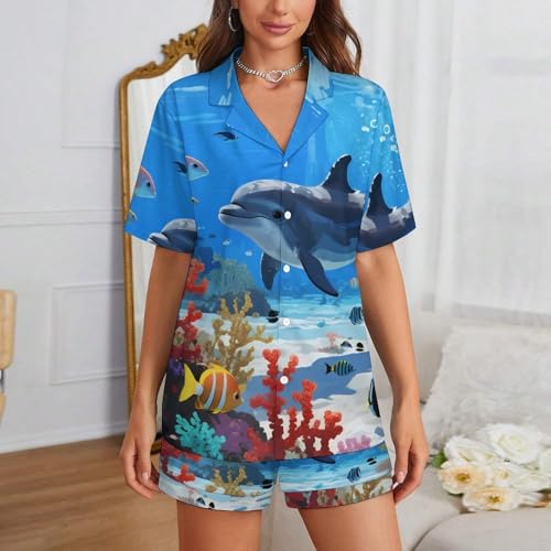 Supdreamc Womens Cotton Pajamas, Shirt and Pants2