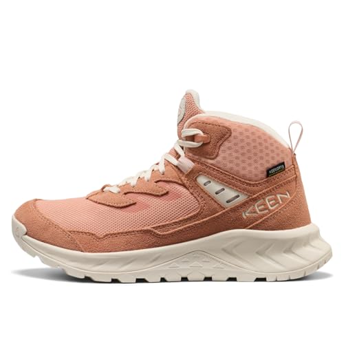 Image of KEEN Women's Hightrail Mid Height Durable Lightweight Breathable Leather Waterproof Hiking Boots
