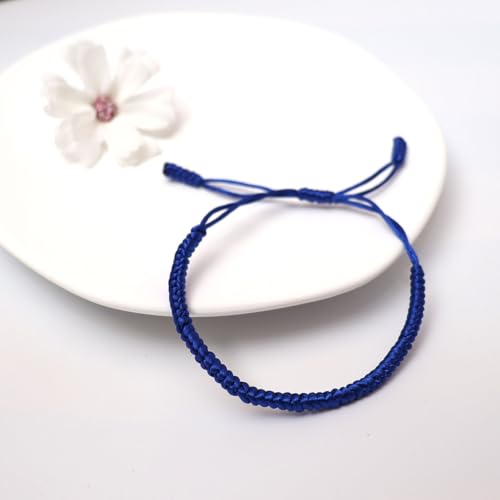 Blue Friendship Bracelets, Blue Rope Knots Friendship Bracelet, Blue Bracelets for Men Women4