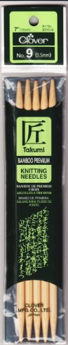 Takumi Bamboo Double Point Knitting Needles 7...