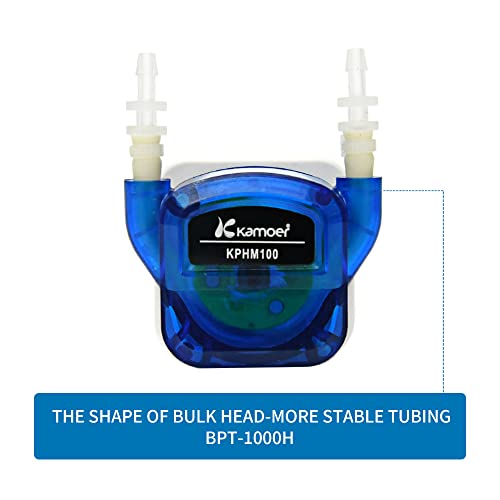 Image of Kamoer KPHM100-STB10 high-precision low flow peristaltic pump 24V stepper motor long service liquid dosing pump 0~180ml /min with 3 mm ID x5mm OD