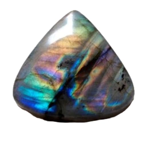 Cabochon labradorite naturelle 29x28mm pour création de bijoux DIY