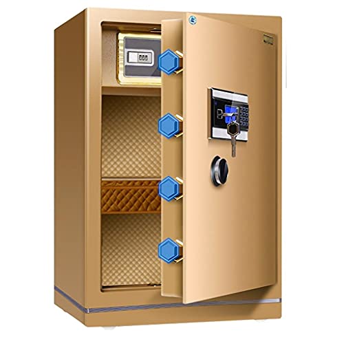 Caja Fuerte Dorada Mini Clip Invisible De Cabecera En La Pared Diez Mil Cajas Contraseña De Huellas Dactilares Antirrobo De Acero 45 60 Cm Caja Fuerte Cover