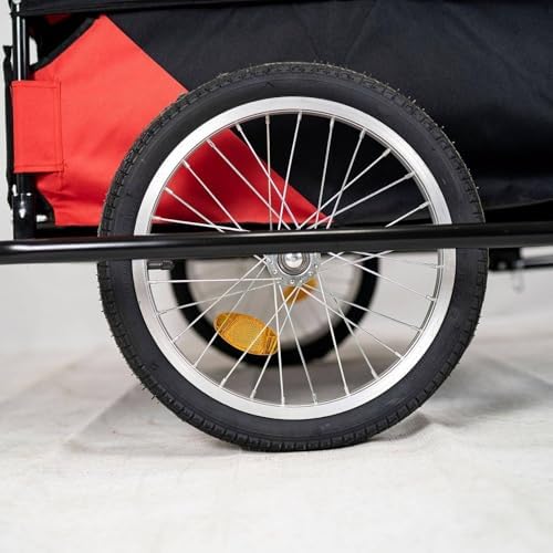 Faltbarer, robuster Du-C-Anhänger für einfachen Transport – perfekt für Camping, Einkaufen und Umzug – langlebig, leicht und vielseitig