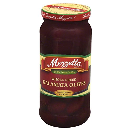 Mezzetta Calamata Olives, 10 oz Jars, (Pack of 6)