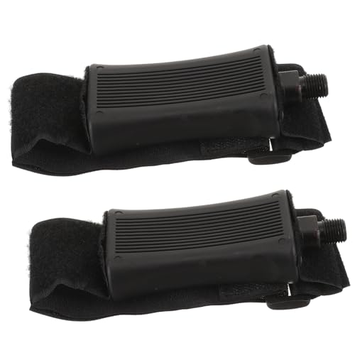 Kisangel Pedales Antideslizantes para Bicicleta Estática de Pedales Resistentes y Cómodos para Ejercicio Casa Compatibles con Bicicletas Spinning Interiores