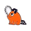Chainsaw Pochita Enamel Pin - Anime Metal Brooches - Gift for Men Women and Fans