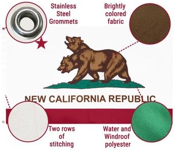 Five Star Flags New California Republic Ncr Flag Fallout Flag Exclusive Fallout Merchandise For Indoor Or Outdoor Use 100 Polyester 3 X 5 Ft Buy Online At Best Price In Uae Amazon Ae