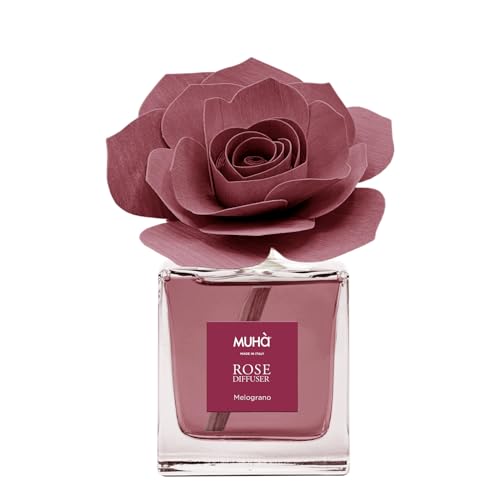 Difusor de ambiente con rosa de madera de abedul MUHA 100 ml 3