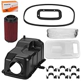 For Polaris Sportsman Worker Scrambler Trail Blazer Boss 400 500 330 Air Filter Box Lid Cover Seal w/Clip Kit 2001-2013 5433387 5432868 7080595