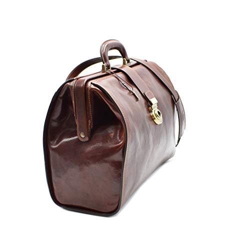 D&D - Borse Medico Minimal Grande in vera pelle