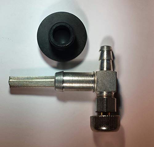 Everest Parts Supplies Fuel Gas Tank Grommet & Shut Off Valve for Generators Craftsman Coleman Generac