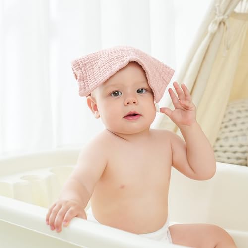 Bearmoss10 Stück Baby Musselin Waschlappen Moltontücher 100% Baumwolle Weiche Spucktücher Baby… – Ansicht 4
