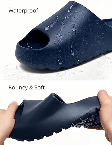 Image of Cloud Slides for Women Men, Unisex Recovery House Slippers