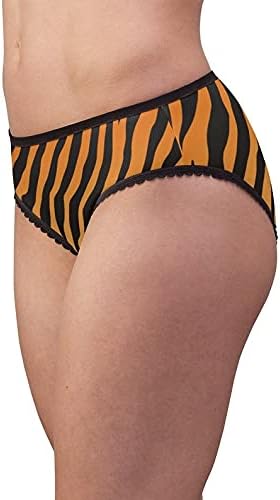 Tiger Texture Panties, Tiger Texture Underwear, Briefs, Cotton Briefs, Funny Underwear, Panties For Women