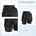LUMINFLY 3D Protective Shorts, Hip, Butt, Tailbone Crash Pad, Impact Gear for Skating, Snowboarding, Skiing