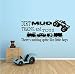 DIRT, MUD, TRAINS AND TOYS, THERE'S NOTHING QUITE LIKE LITTLE BOY'S ~ WALL DECAL 13" X 29"