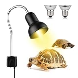 💝 【Breite Anwendung, geeignet für Reptilien zu Hause】 🌺The schildkröte lampe wird nicht nur zum Beleuchten von Aquarienfischen verwendet, sondern auch für Schildkröten, Eidechsen, Schlangen, Spinnen, Kaninchen und auch für Zimmerpflanzen, Kunststudios, Schlafzimmer usw. , kompatibel mit E27-Lampen. Der angebrachte Lampenhalter kann sicher an einer Vielzahl von E27-Lampen angebracht werden, z. B. Leuchtstofflampen, Glühlampen, Keramikheizungen, Glühbirnen, Halogenlampen, LEDs usw.