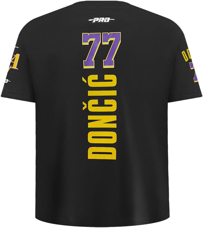 Pro Standard NBA Boys Big Boys NBA Los Angeles Lakers Classic Player Cotton Short Sleeve Tee - Image 2