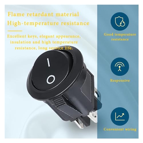 Bouton de commutation type de navire avec indicateur lumineux précis - 4