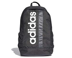 adidas Lin Core Bp Zaino Casual 55 centimeters Nero (Black/Black/White)