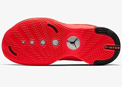 Nike Air Jordan Xxxiv (gs) Grande Niños Bq3384-600, negro, rojo