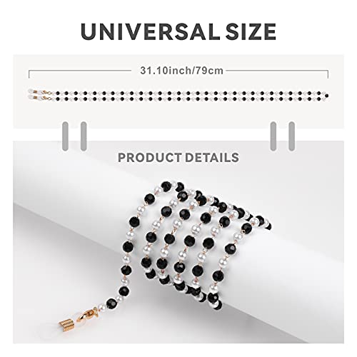 Eli-time Catenella Occhiali Donna Perline